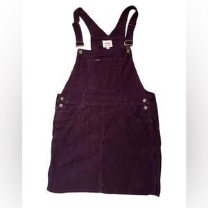 Vtg Wrangler Purple Corduroy Overalls - Women's Size M - Rare Color